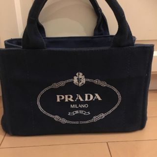 プラダ(PRADA)の専用　プラダ  カナパ   Sサイズ  デニム (ハンドバッグ)