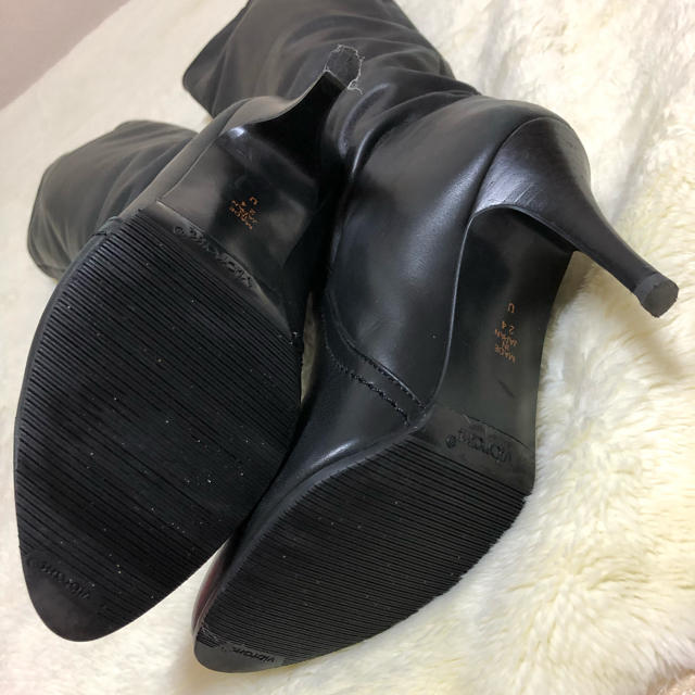 DIANA(ダイアナ)のDIANA  ブラック ロングブーツ 24cm レディースの靴/シューズ(ブーツ)の商品写真