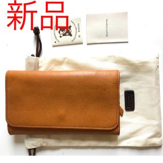 アーバンリサーチ(URBAN RESEARCH)の新品 ホークカンパニー 長財布 ウォレット 本革 牛革 レザー ベージュ(財布)