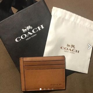 コーチ(COACH)のCOACH カードケース 定期入れ ユニセックス(名刺入れ/定期入れ)