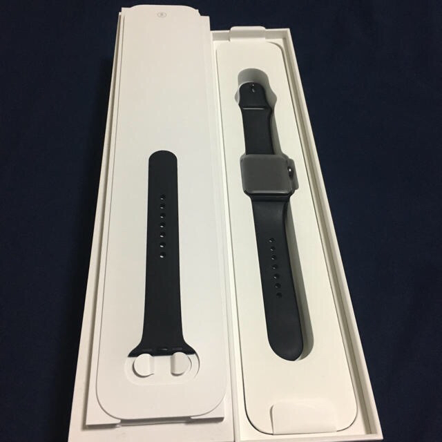 Apple watch series3 38mm GPSモデル 腕時計(デジタル ...