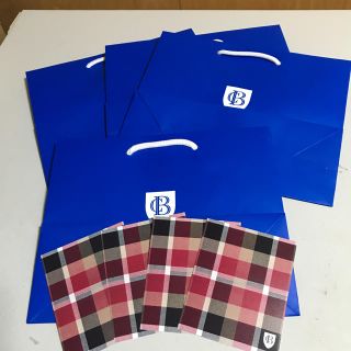 バーバリーブルーレーベル(BURBERRY BLUE LABEL)のバーバリー ショップ  袋   メッセージカード(ショップ袋)