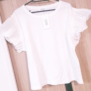 ローリーズファーム(LOWRYS FARM)のわか様専用　新品　LOWRYS FARM フリルシャツ(シャツ/ブラウス(半袖/袖なし))