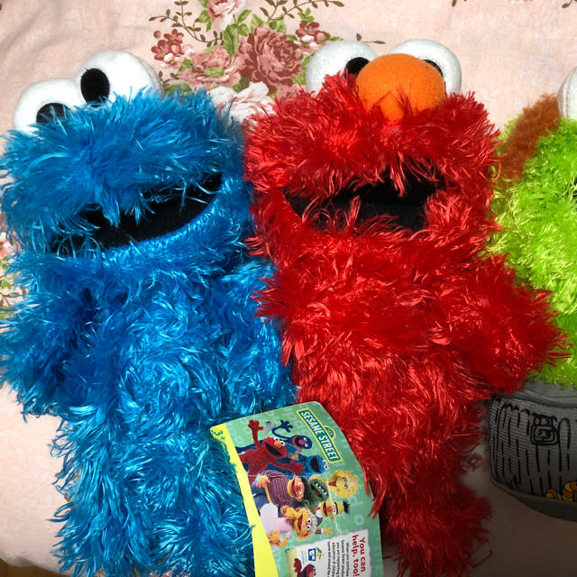 SESAME STREET(セサミストリート)のセサミストリート ぬいぐるみ2点 エンタメ/ホビーのおもちゃ/ぬいぐるみ(ぬいぐるみ)の商品写真