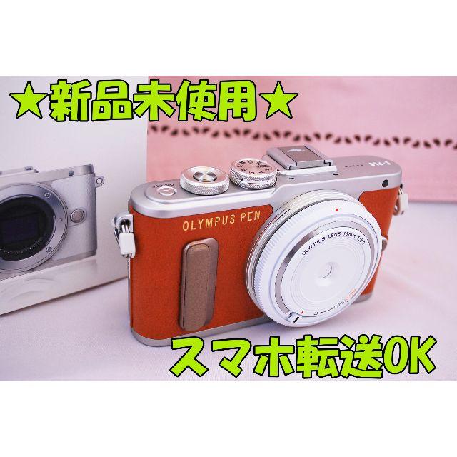 OLYMPUS - 専用 Olympus PEN E-PL8 レンズキット★人気のブラウン★自撮り