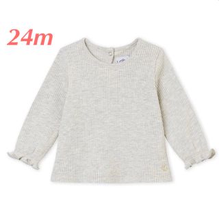 プチバトー(PETIT BATEAU)のプチバトー Mii様専用 24m 4×2 リブカットソー (シャツ/カットソー)