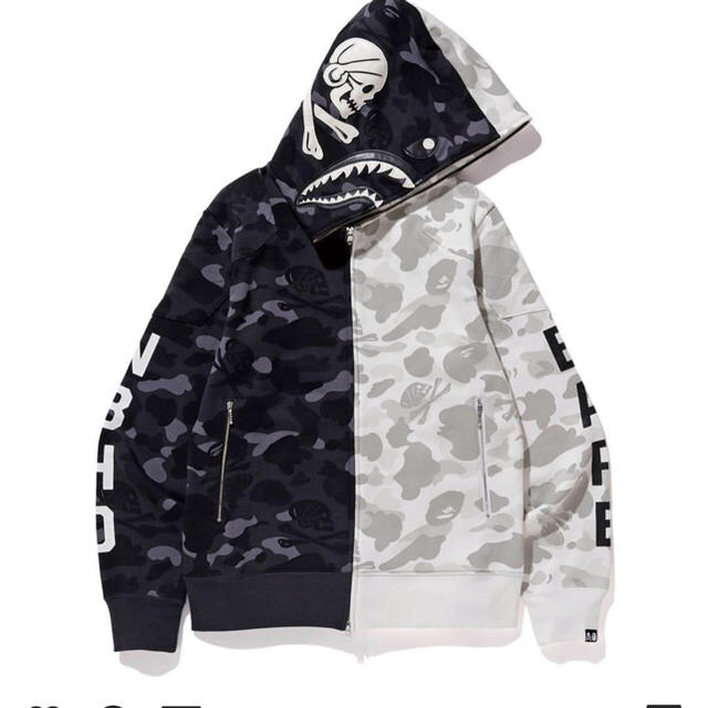 NEIGHBORHOOD(ネイバーフッド)のNEIGHBORHOOD × A BATHING APE パーカー メンズのトップス(パーカー)の商品写真