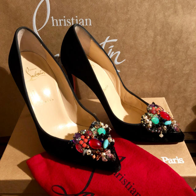 Christian Louboutin - クリスチャン ルブタン ハート ビジュー