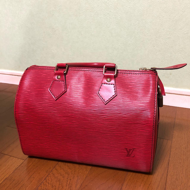 LOUIS VUITTON - ルイヴィトン エピ 赤 ボストンバッグの通販 by トワ