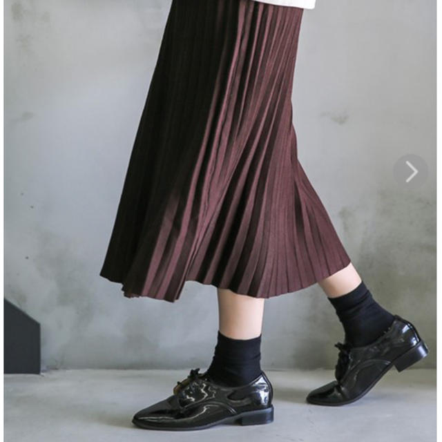 SELECT(セレクト)のニットプリーツスカート レディースのスカート(ロングスカート)の商品写真