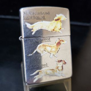 ジッポー(ZIPPO)の厳選中古❤03A'ZIPPO❤ダックスフンド♥送料無料(タバコグッズ)