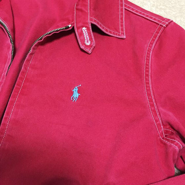 Ralph Lauren(ラルフローレン)のラルフウォッシュ加工デニムジャケット レディースのジャケット/アウター(Gジャン/デニムジャケット)の商品写真
