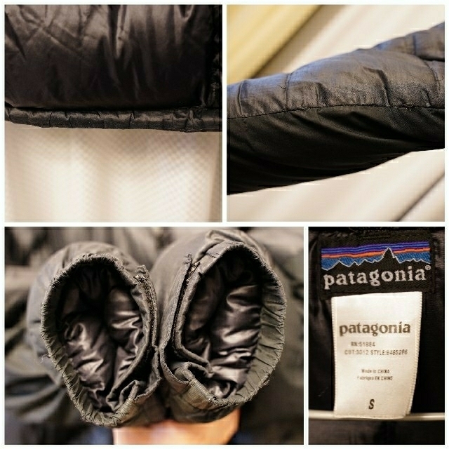 patagonia(パタゴニア)のパタゴニア　patagonia　ダウンパーカ　黒　Sサイズ メンズのジャケット/アウター(ダウンジャケット)の商品写真