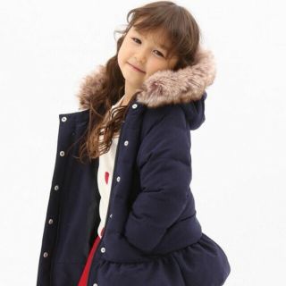 GLOBAL WORK - グローバルワーク キッズ GIRLSロングダウンコートの