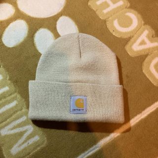 カーハート(carhartt)のカーハート ニット帽 Carhartt クリーム(ニット帽/ビーニー)