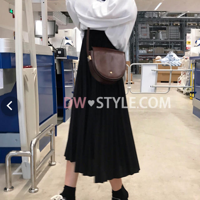 ZARA(ザラ)のプリーツスカート グレー レディースのスカート(ひざ丈スカート)の商品写真