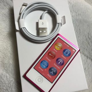 アップル(Apple)の【新品・未使用】iPod nano 第7世代  (ポータブルプレーヤー)