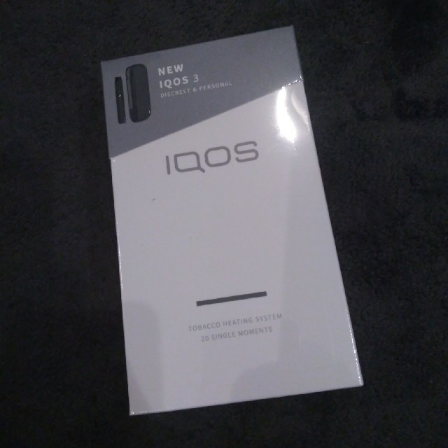 IQOS 3 DISCREET PERSONAL ベルベットグレー　未開封