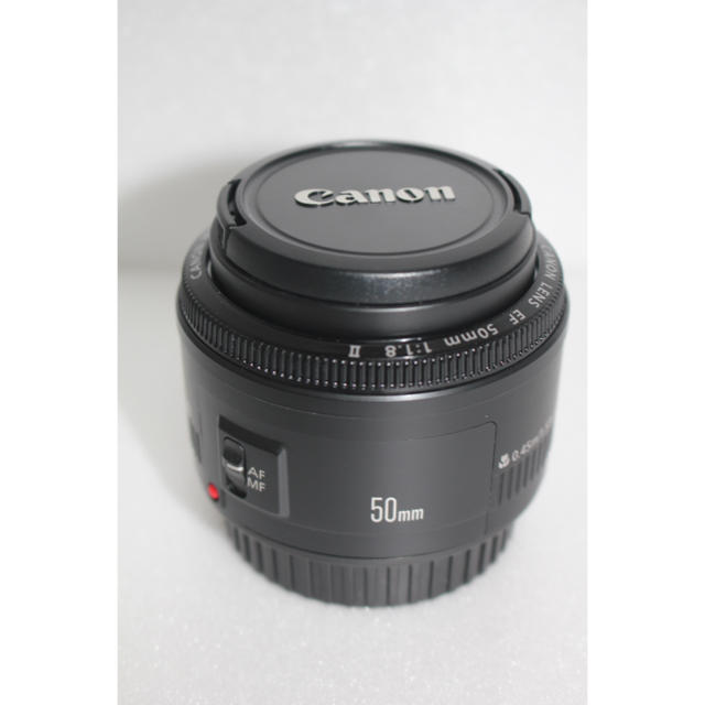 Canon(キヤノン)の☆単焦点 CANON EF 50mm F1.8♪☆  スマホ/家電/カメラのカメラ(レンズ(単焦点))の商品写真