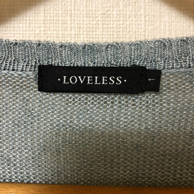 LOVELESS(ラブレス)のLOVELESS ヘンプセーター メンズのトップス(ニット/セーター)の商品写真