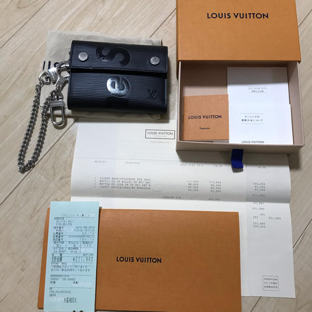 【受注生産品】 Supreme 財布 ウォレット VUITTON ×LOUIS supreme しょうた - 折り財布 【受注生産品】 Supreme 財布 ウォレット VUITTON ×LOUIS supreme しょうた - 折り財布
