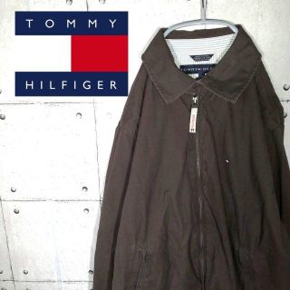 トミーヒルフィガー(TOMMY HILFIGER)の90s 古着 トミーヒルフィガー スイングトップ　ジャケット フルジップ(ブルゾン)