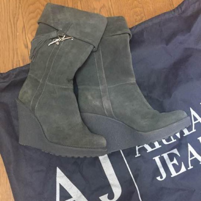 ARMANI JEANS(アルマーニジーンズ)のARMANI☆アルマーニジーンズ☆ブーツ☆新品 レディースの靴/シューズ(ブーツ)の商品写真