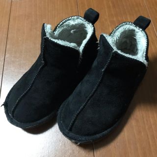 靴  ムートンブーツ（size:17㎝）(ブーツ)