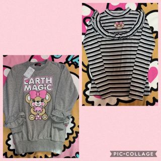 アースマジック(EARTHMAGIC)のミキ♡ミニ夫婦様♡専用です˙˚ʚ⸜(* ॑  ॑* )⸝ɞ˚˙(Tシャツ/カットソー)