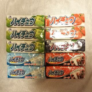 モリナガセイカ(森永製菓)の★YKT様専用★ハイチュウ10本セット(菓子/デザート)