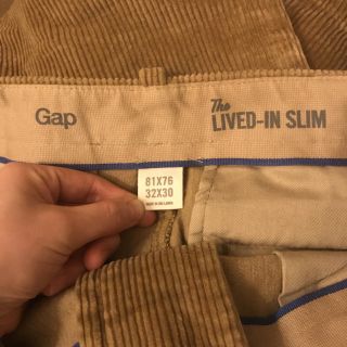 ギャップ(GAP)のGAP コーデュロイパンツ キャメル (その他)