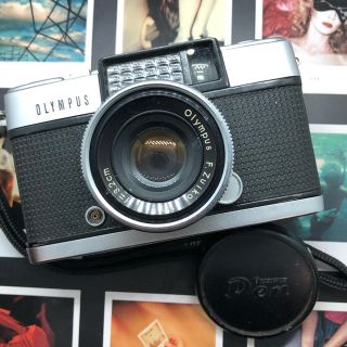 オリンパス(OLYMPUS)の【完動品】OLYMPUS PEN D フィルムカメラ【美品】(フィルムカメラ)