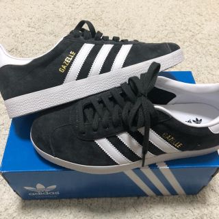 アディダス(adidas)の値下げ中 adidas GAZELLE ガゼル 濃い グレー 23センチ(スニーカー)