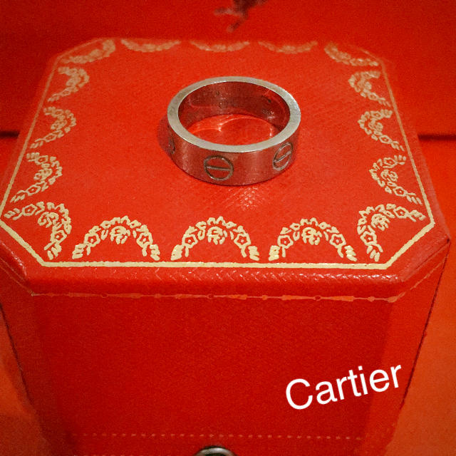 Cartier(カルティエ)のくれあ926様専用 Cartier カルティエ ラブリング ホワイトゴールド  レディースのアクセサリー(リング(指輪))の商品写真