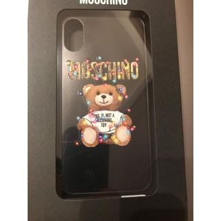 モスキーノ(MOSCHINO)のMOSCHINO モスキーノ  iPhoneケース iPhoneⅩ XS 対応 (iPhoneケース)