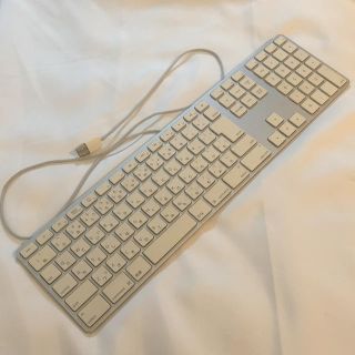 アップル(Apple)のApple Keyboard (テンキー付き) JIS MB110J/A(PC周辺機器)