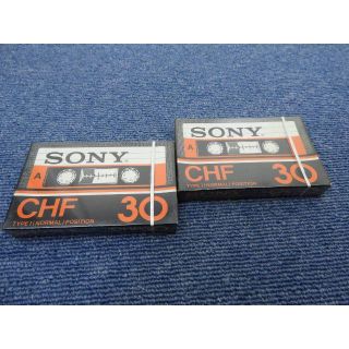 未開封！　カセットテープ　SONY　CHF30　2本セット(その他)