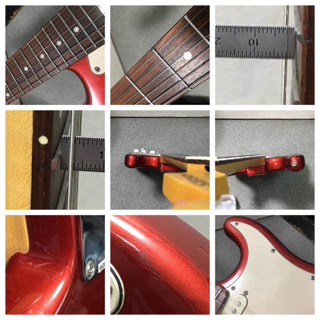 BUSKER'S ストラト型 エレキギター 赤の通販 by SLW【12〜15日 BUSKER'S ストラト型 エレキギター 赤の通販 by SLW【12〜15日