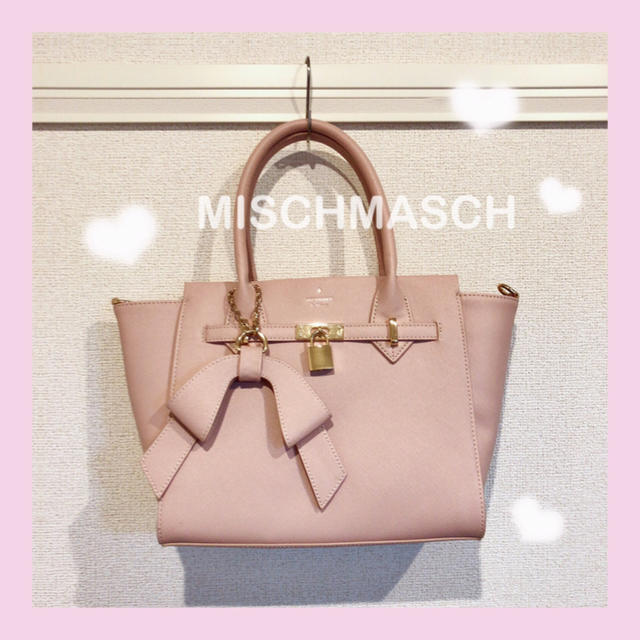 MISCH MASCH(ミッシュマッシュ)のMISCHMASCH ピンク バッグ 新品 レディースのバッグ(トートバッグ)の商品写真