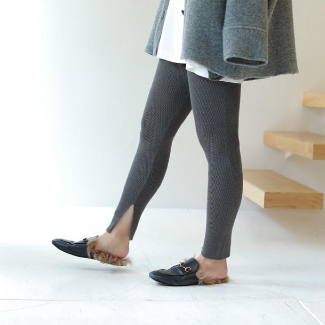 TODAYFUL(トゥデイフル)のTODAYFUL Thermal Knit Leggings レディースのレッグウェア(レギンス/スパッツ)の商品写真