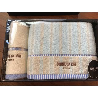 コムサイズム(COMME CA ISM)のCOMME ÇA ISM home コンパクトタバスオル、フェイスタオルセット(タオル/バス用品)