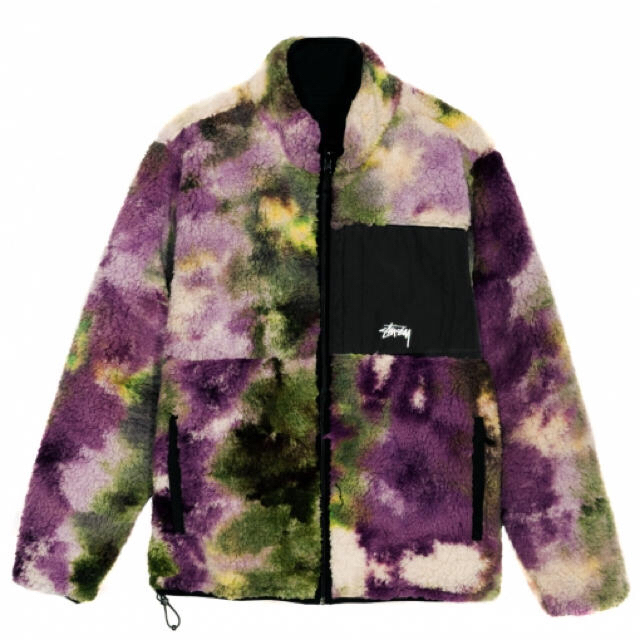 Stussy 新作 Micro Fleece Jacket Mサイズ100%Polyester裏地