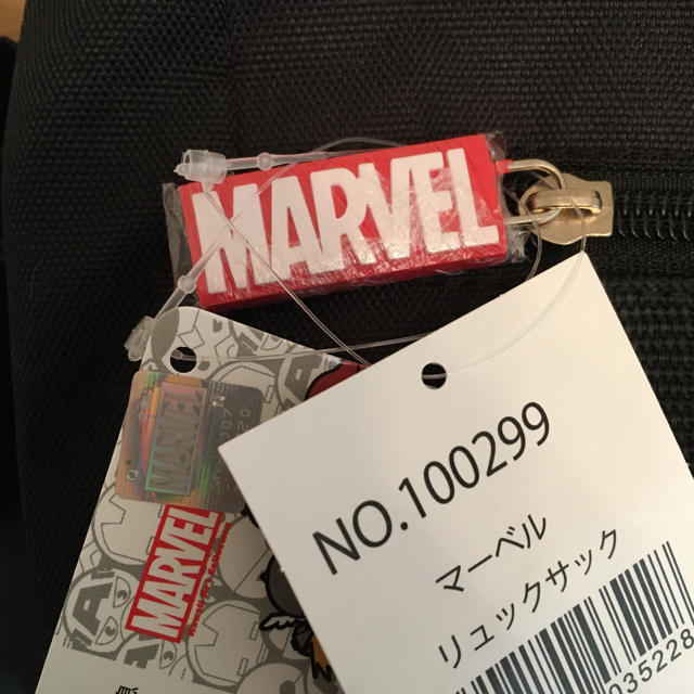 MARVEL(マーベル)のマーベル リュック バックパック 新品タグ付き メンズのバッグ(バッグパック/リュック)の商品写真