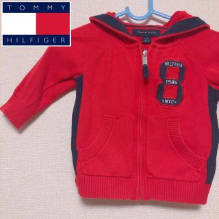 トミーヒルフィガー(TOMMY HILFIGER)の【セール】TOMMY HILFIGER ベビー服 ニットパーカー(ニット/セーター)