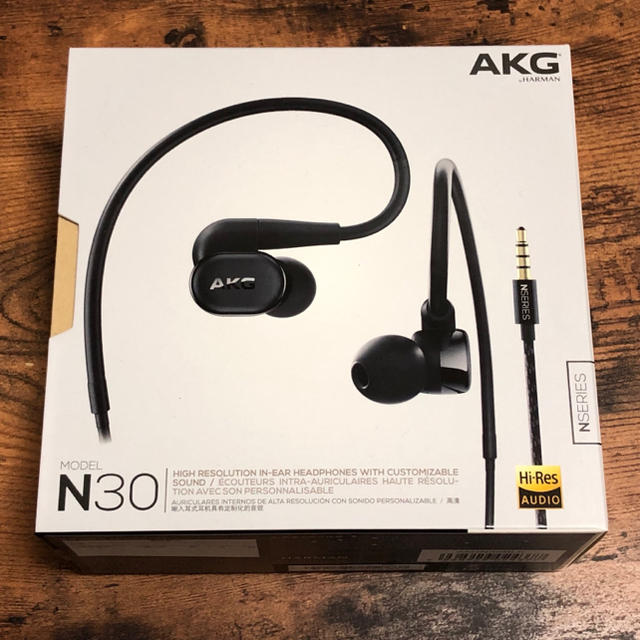 新品未開封 AKG N30 ハイレゾ対応32Ω感度