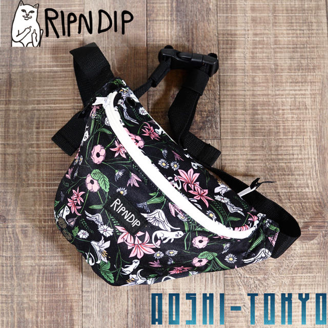 ◆RIPNDIP Neamal フローラル ヒップバック /ウエストバック