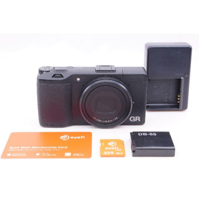 【最強スナップカメラ】RICOH GR ★APS-C★ショット数小！