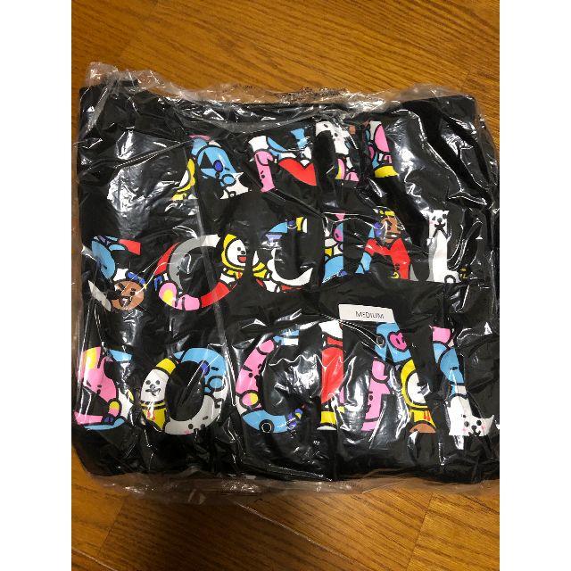 防弾少年団(BTS)(ボウダンショウネンダン)の到着済 BT21 ASSC 防弾少年団 パーカー アンチ BTS コラボ M メンズのトップス(パーカー)の商品写真