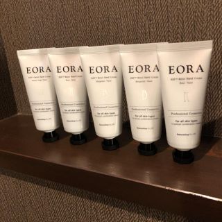 EORA  ハンドクリーム 5本セット  4種類の香りから選べる(ハンドクリーム)