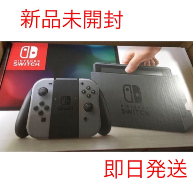 ニンテンドースイッチ グレー 新品